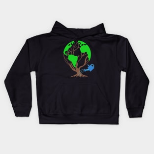 Earth day Plant A Tree Save Our Planet Kids Hoodie